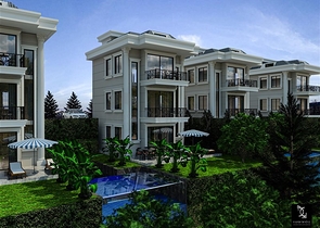 Luxury life style - Under construction project - Kestel / Alanya 