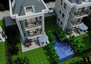 Luxury life style - Under construction project - Kestel / Alanya 