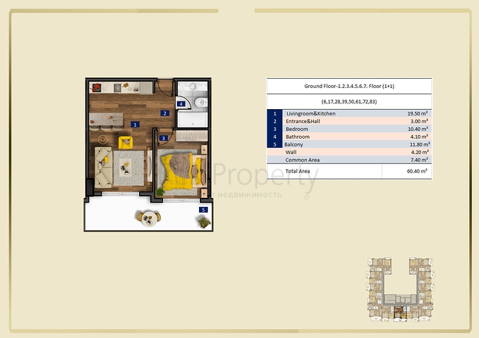 Luxury life style - Best Location - New project in Tosmur /Alanya 