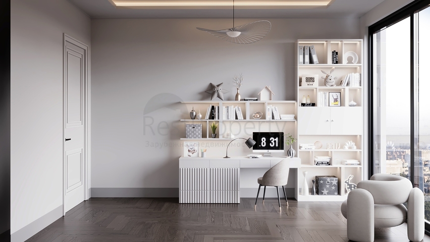 A project from a foundation pit with an ideal transport interchange