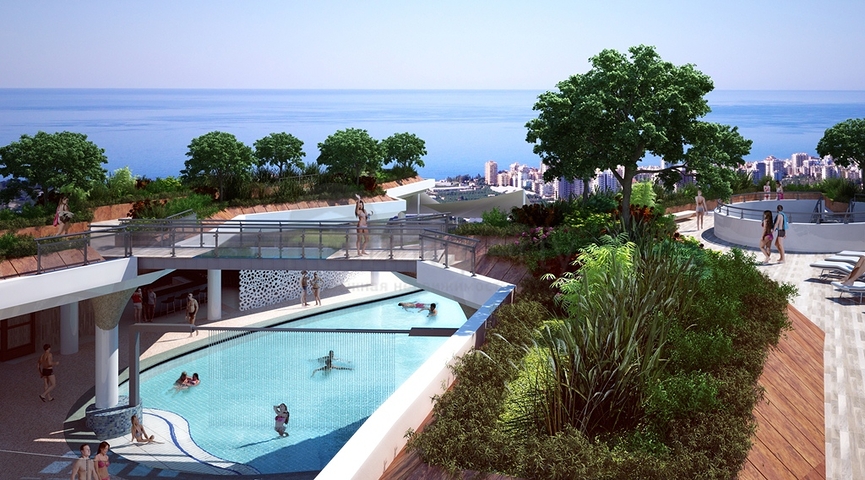 Hotel Concept - 1 bedroom apt - In Kargicak / Alanya 