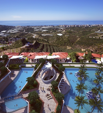 Hotel Concept - 1 bedroom apt - In Kargicak / Alanya 