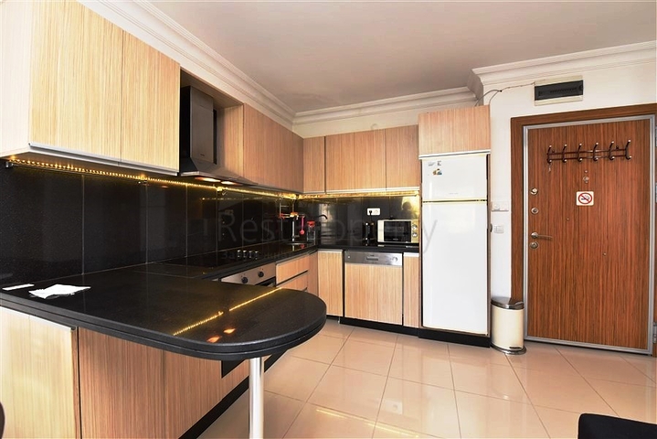 1+1 apartment in the center of Alanya 