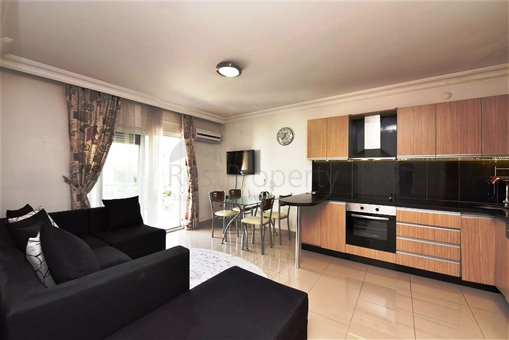 1+1 apartment in the center of Alanya 