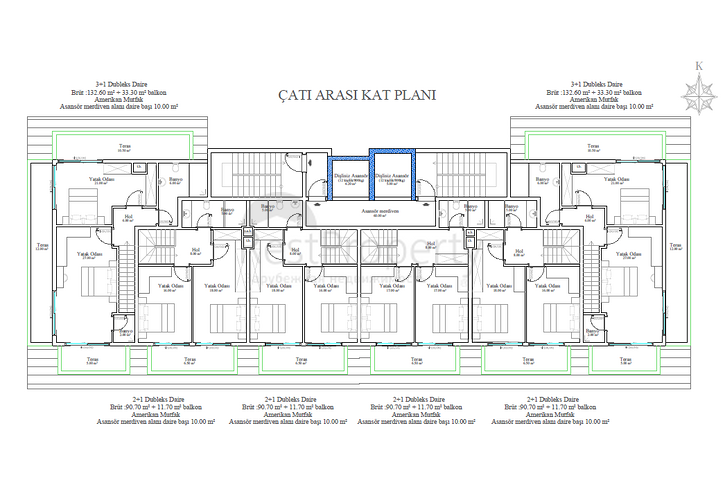 A new investment project in the Mahmutlar region