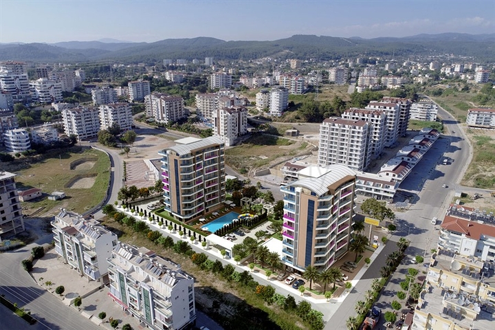 One-bedroom apartment in a new residential complex in Avsallar district
