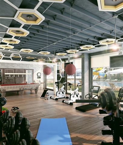 One-bedroom apartment in a new residential complex in Avsallar district