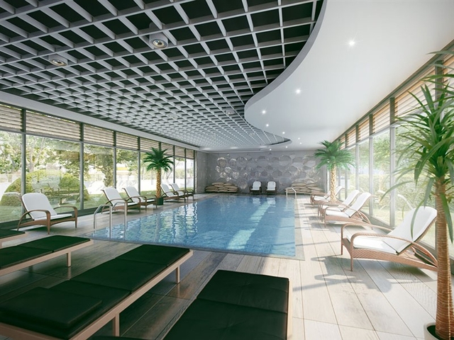 One-bedroom apartment in a new residential complex in Avsallar district