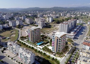 One-bedroom apartment in a new residential complex in Avsallar district