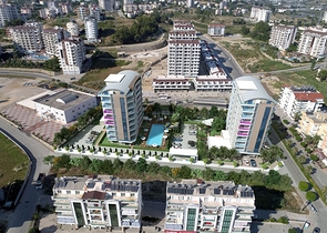 One-bedroom apartment in a new residential complex in Avsallar district