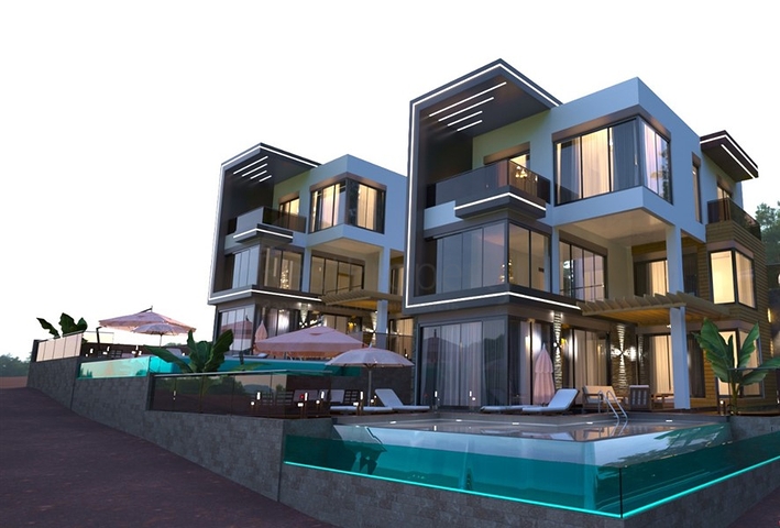 3+1 villa with private pool