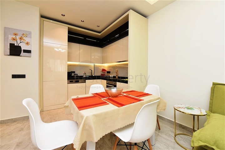 1+1 apartments in the center of Alanya 