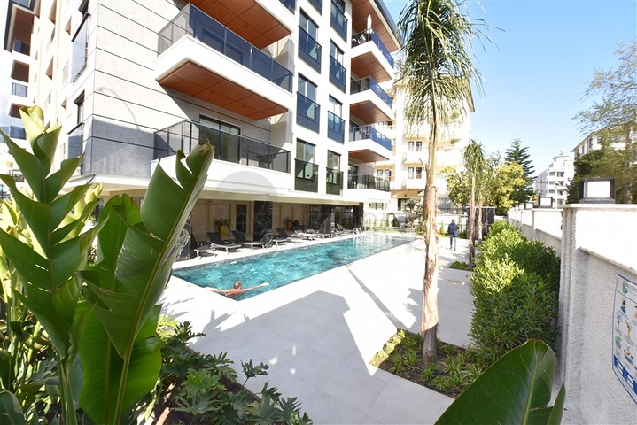 1+1 apartments in the center of Alanya 