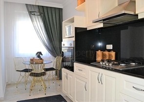 2+1 apartment with sea view in Mahmutlar district