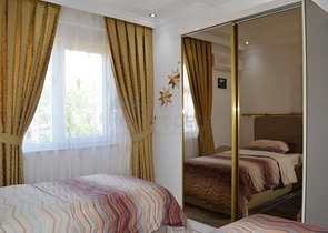 2+1 apartment with sea view in Mahmutlar district