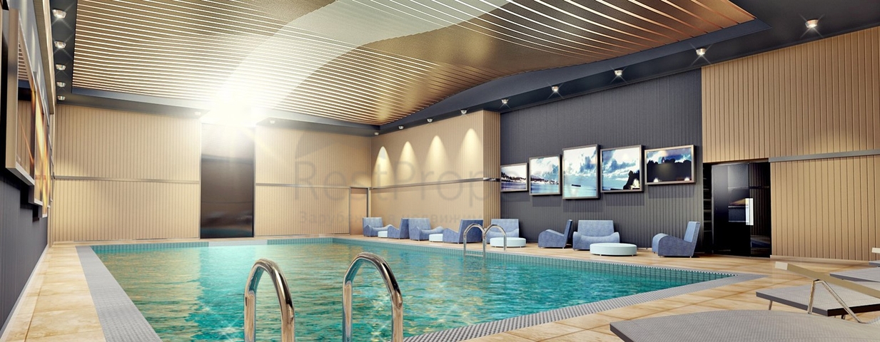 1+1 apartment in a newly built building in Avsallar district