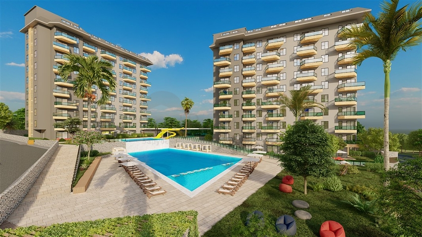 1+1 apartment in a complex with rich infrastructure