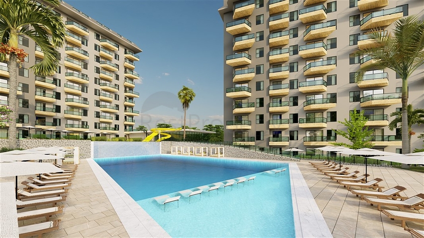 1+1 apartment in a complex with rich infrastructure