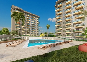 1+1 apartment in a complex with rich infrastructure