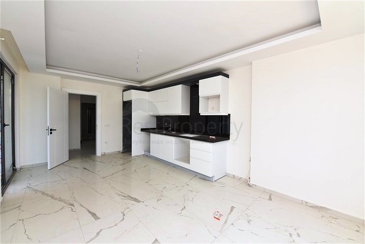 One-bedroom apartment with panoramic mountain views in the Mahmutlar area