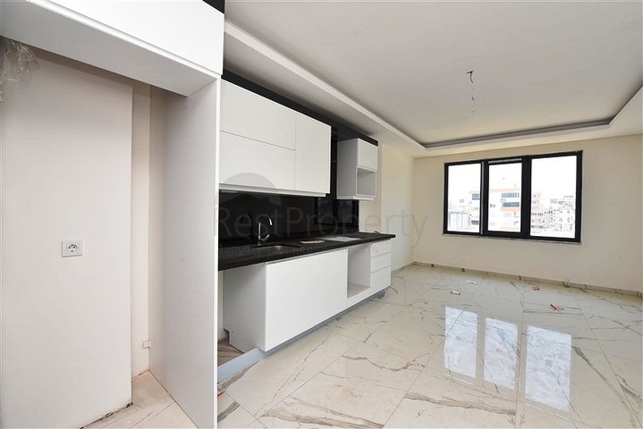 One-bedroom apartment with panoramic mountain views in the Mahmutlar area