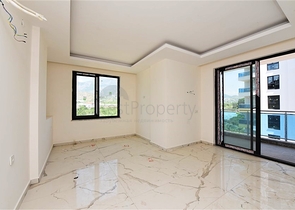 One-bedroom apartment with panoramic mountain views in the Mahmutlar area