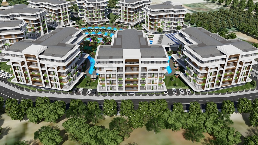 Exclusive complex in the Oba area