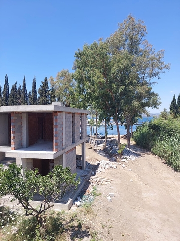 Attractive villas surrounded by lush nature