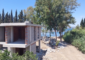 Attractive villas surrounded by lush nature