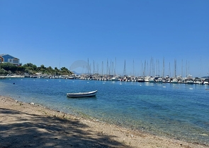 Attractive villas surrounded by lush nature