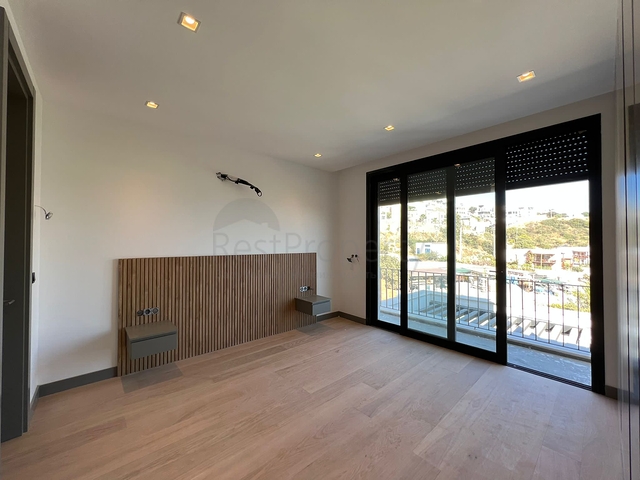 Secluded villas with sea views