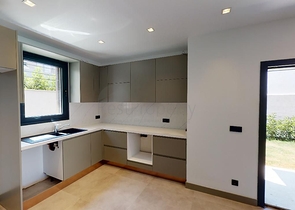 Secluded villas with sea views