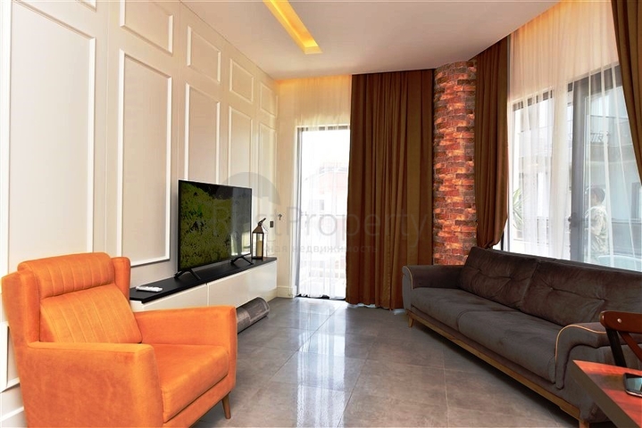 Stylish 1+1 apartment in Cleopatra beach area