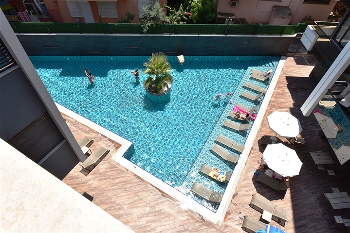 Stylish 1+1 apartment in Cleopatra beach area