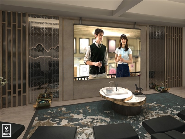 An investment project 400m from the sea in the Okurjalar area