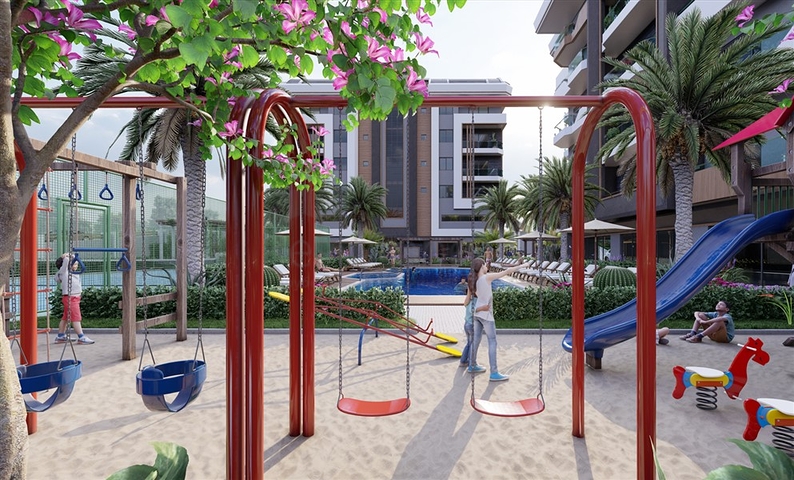 An investment project 400m from the sea in the Okurjalar area