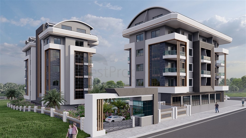 An investment project 400m from the sea in the Okurjalar area