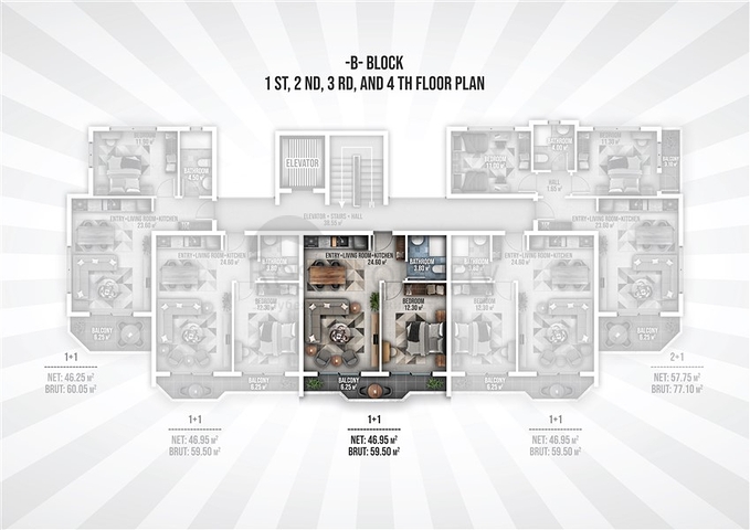 An investment project 400m from the sea in the Okurjalar area