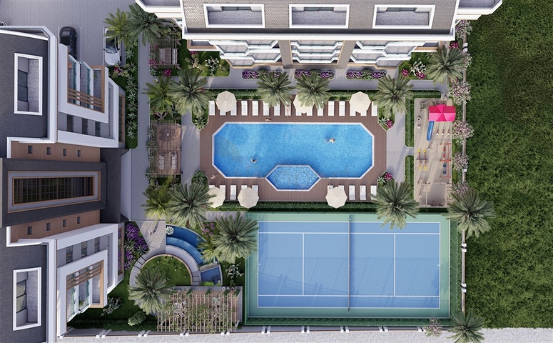 An investment project 400m from the sea in the Okurjalar area