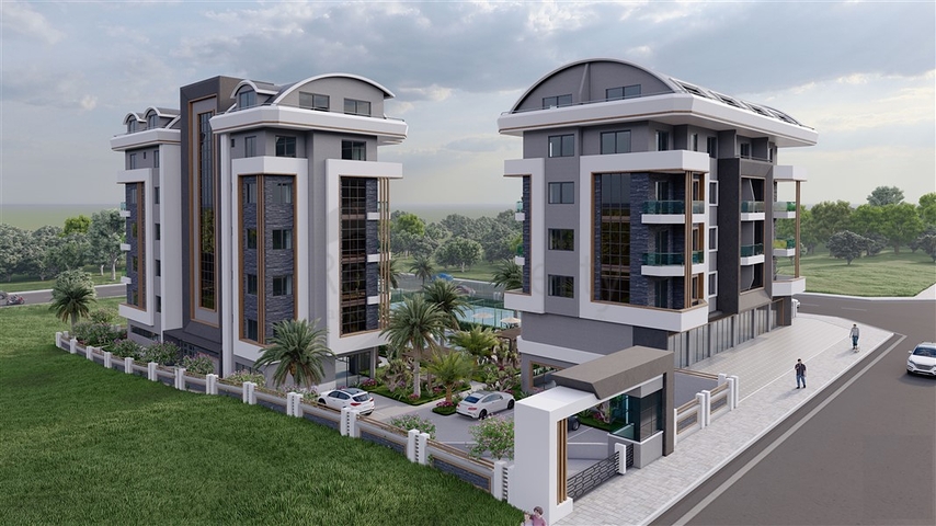 An investment project 400m from the sea in the Okurjalar area