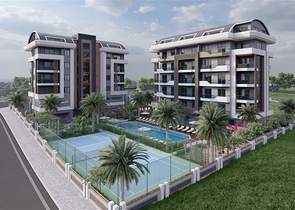 An investment project 400m from the sea in the Okurjalar area