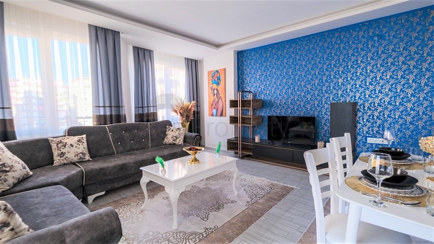 Apartment with a large area in Mahmutlar