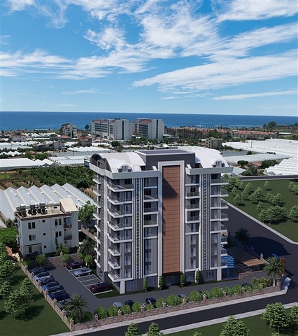 Sea View - Under construction project - In Payallar / Alanya  
