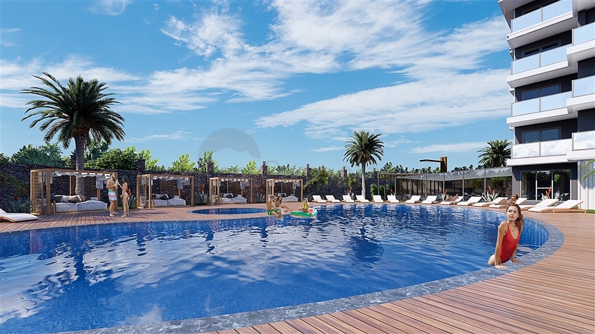 Sea View - Under construction project - In Payallar / Alanya  