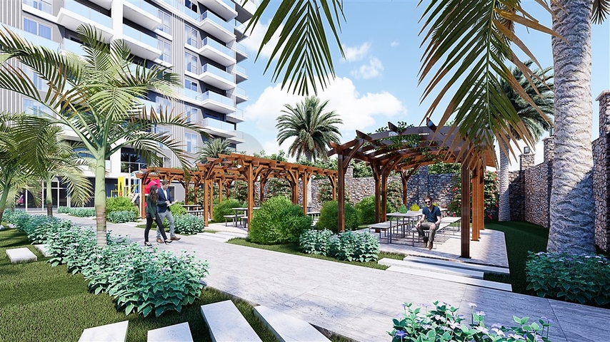 Sea View - Under construction project - In Payallar / Alanya  