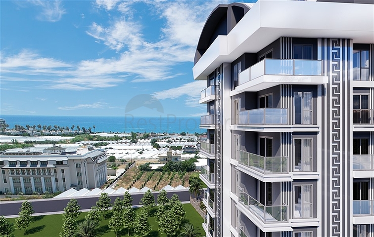 Sea View - Under construction project - In Payallar / Alanya  