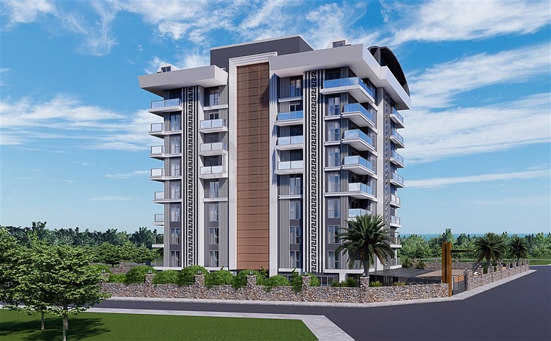 Sea View - Under construction project - In Payallar / Alanya  