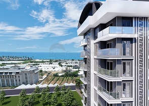 Sea View - Under construction project - In Payallar / Alanya  