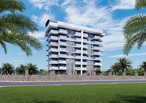 Sea View - Under construction project - In Payallar / Alanya  
