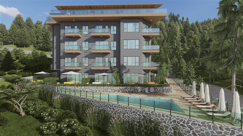 Investment project in the center of Alanya